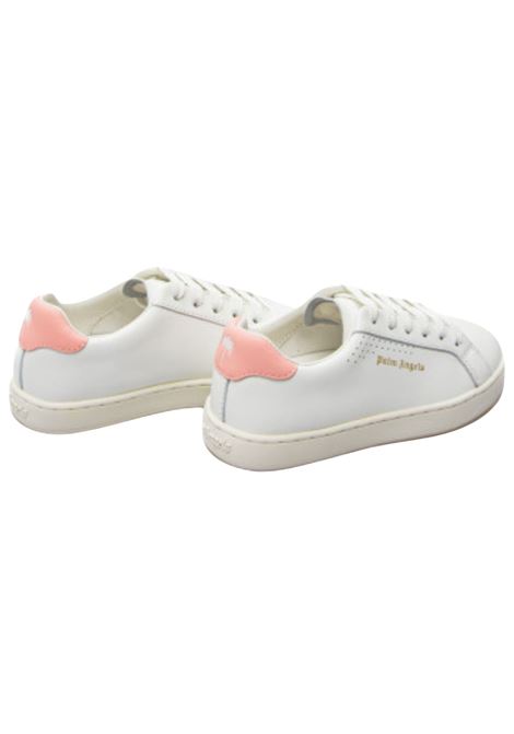 Scarpe bambina bianco/rosa in pelle PALM ANGELS | PGIA002F22LEABIANCO/ROSA